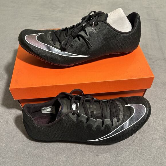 Nike Zoom Superfly Elite Men’s Track Spikes Black Size 15 CD4382-600 - Picture 1 of 8
